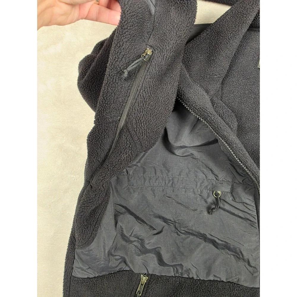The North Face Denali Fleece Jacket Mens XL Black Full Zip Polartec Outdoor
